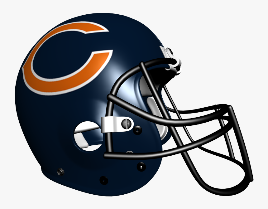 Bears Helmet - Nfl Team Helmet Png, Transparent Png