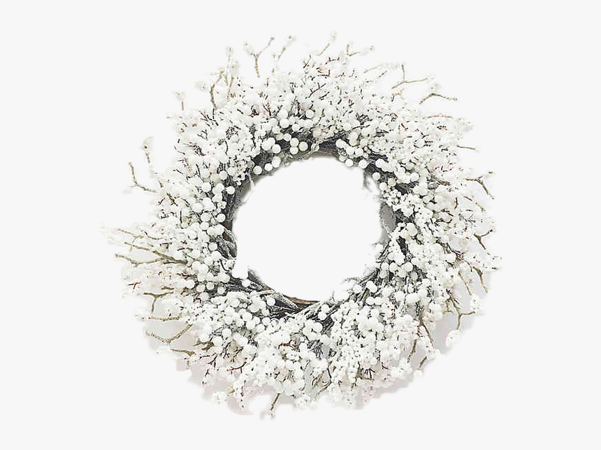 Wreath White, HD Png Download