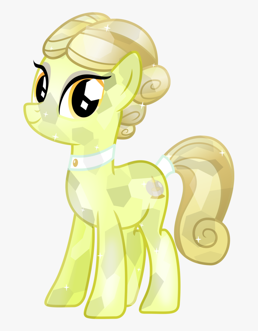 Vector-brony, Crystal Pony, Golden Glitter, Pony, Safe, - Golden My Little Pony, HD Png Download