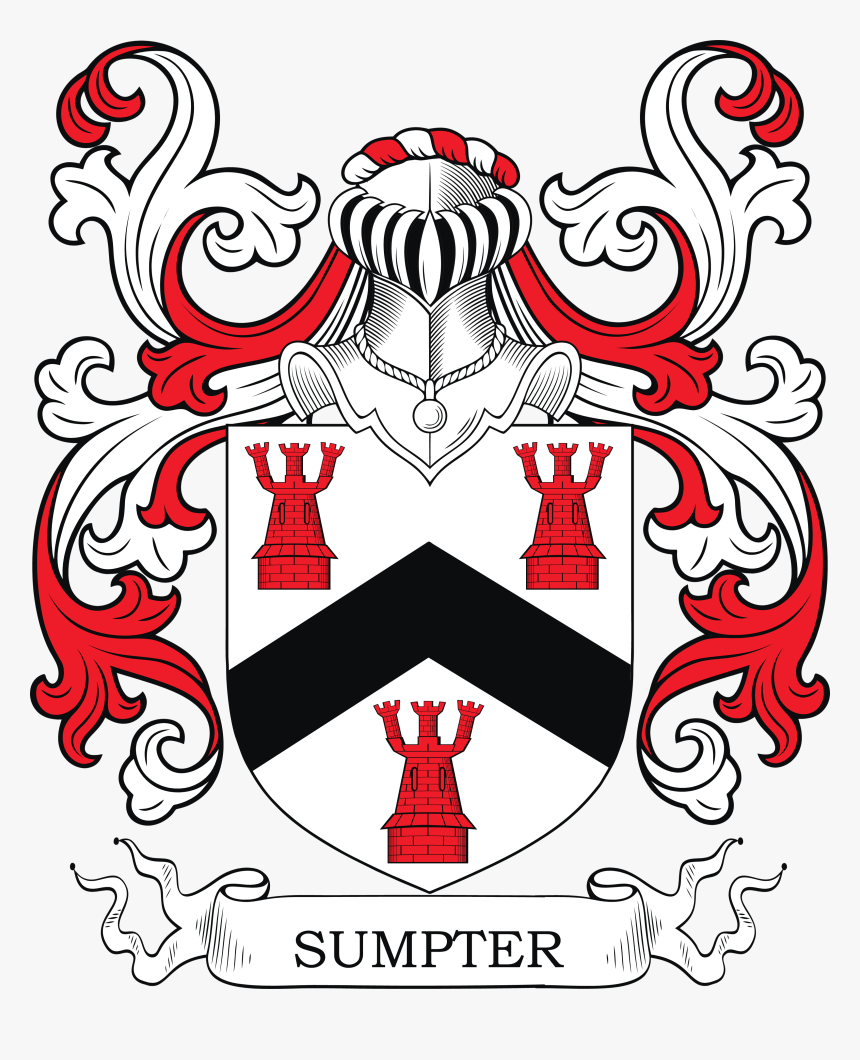 Sumpter Family Crest - Harmon Family Coat Of Arms, HD Png Download