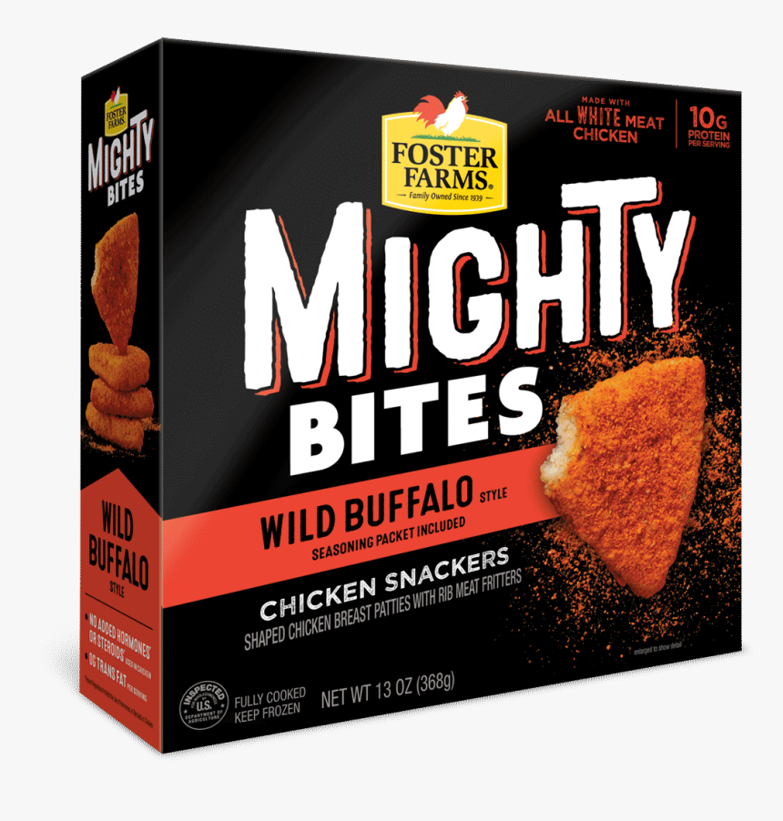 Wild Buffalo Mighty Bites - Vegetarian Food, HD Png Download
