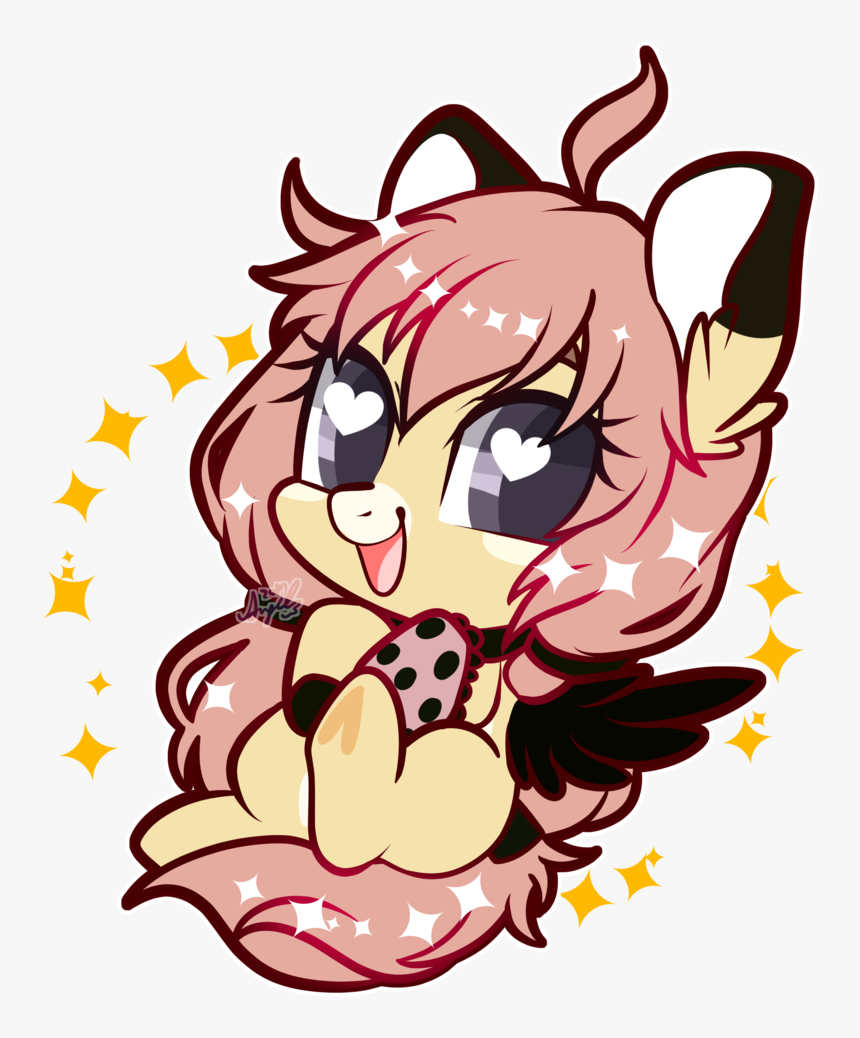 Snow Angel, Chibi, Colored Wings, Commission, Female, - Cartoon, HD Png Download