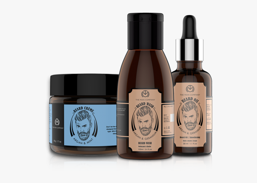 Products/winter Beardfront Src //cdn - Man Company 100% Natural Smoothening Beard Oil, HD Png Download