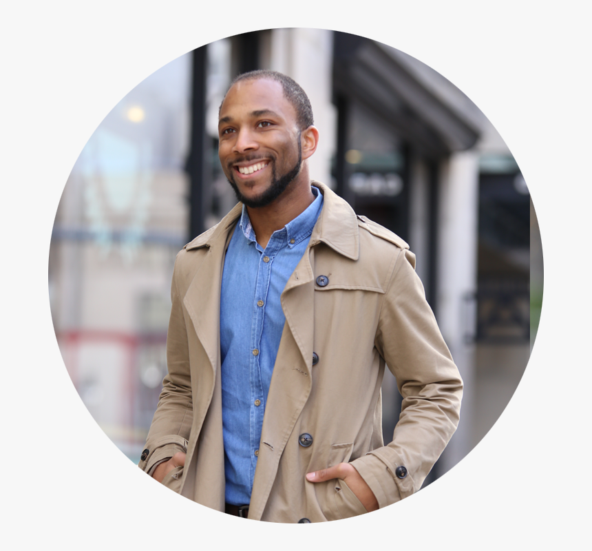 Circle Headshot 3 - Gentleman, HD Png Download