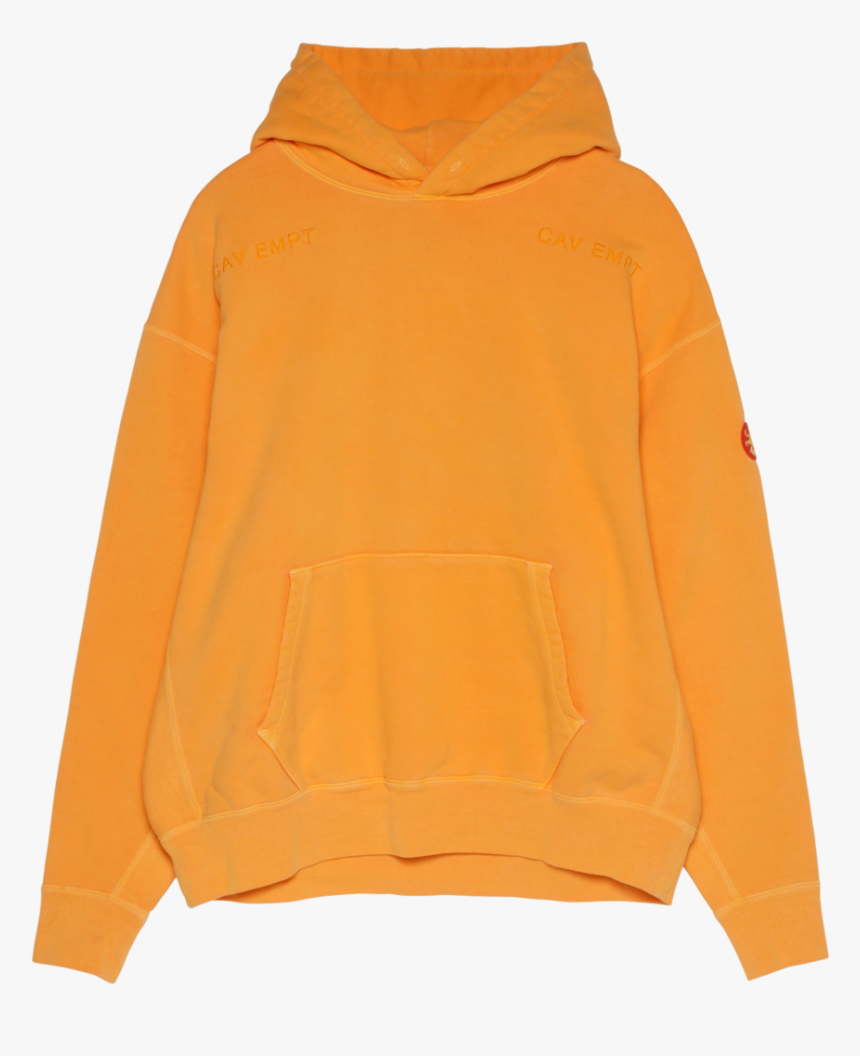 Overdye Wire Mesh Heavy Hoody Orange - Hoodie, HD Png Download