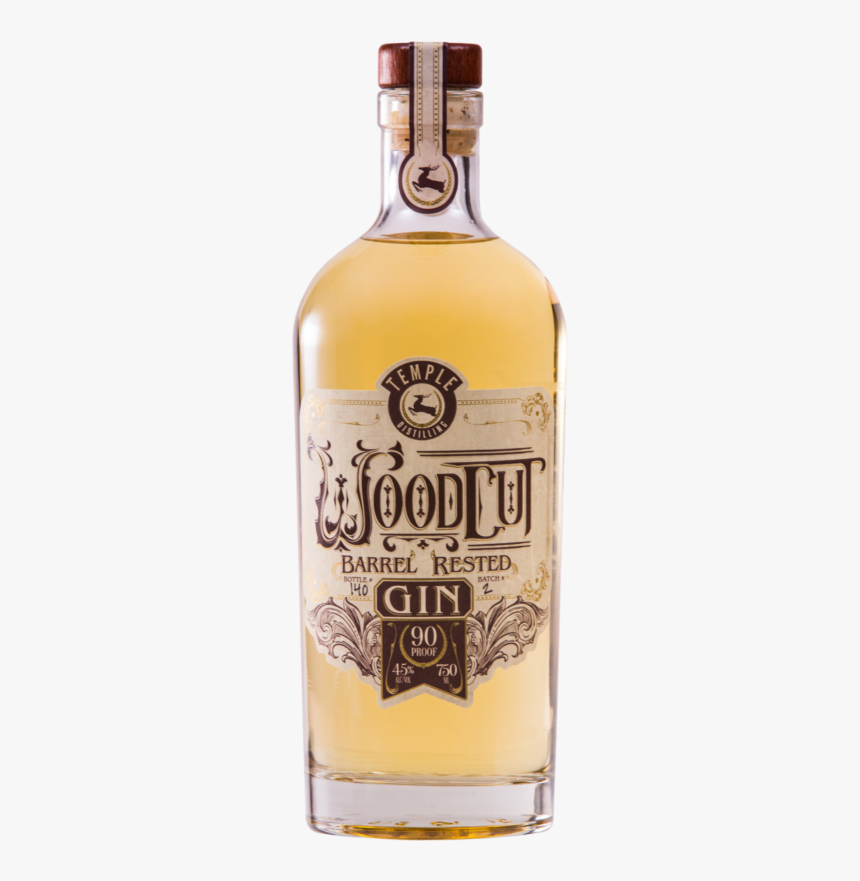 Woodcut Cutout V2 E1504284346856 Sq - Liqueur, HD Png Download