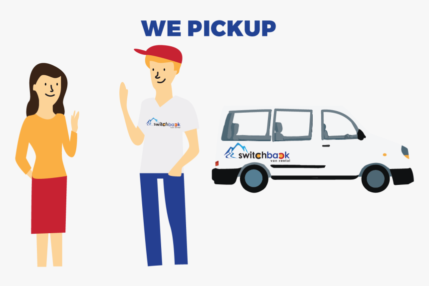 Pickup Rental Van - Airport Car Png, Transparent Png
