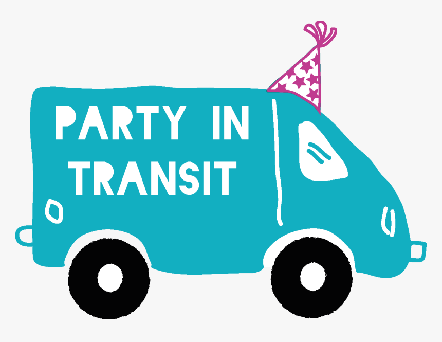 Party Van Blue, HD Png Download