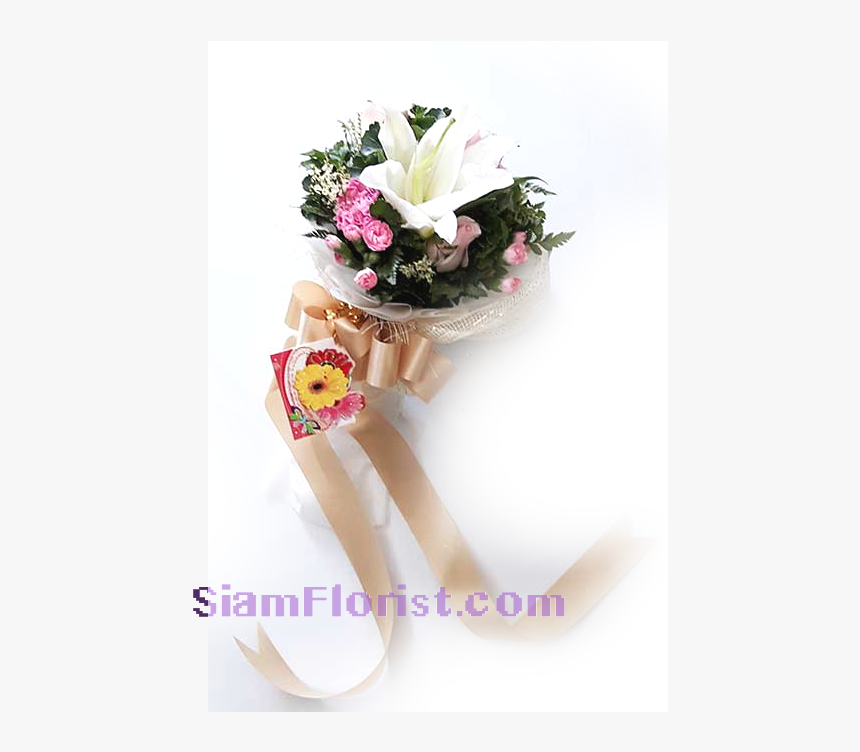 1036 Bouquet Of Single Of Lily - Bouquet, HD Png Download