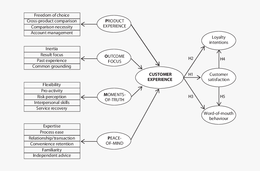 Conceptual Model Customer Experience, HD Png Download