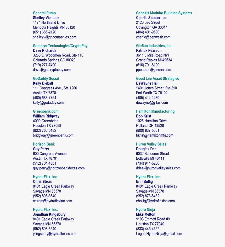 Scwa Vendorlist Jan2020-10 - Suffolk County Water Authority Inc, HD Png Download