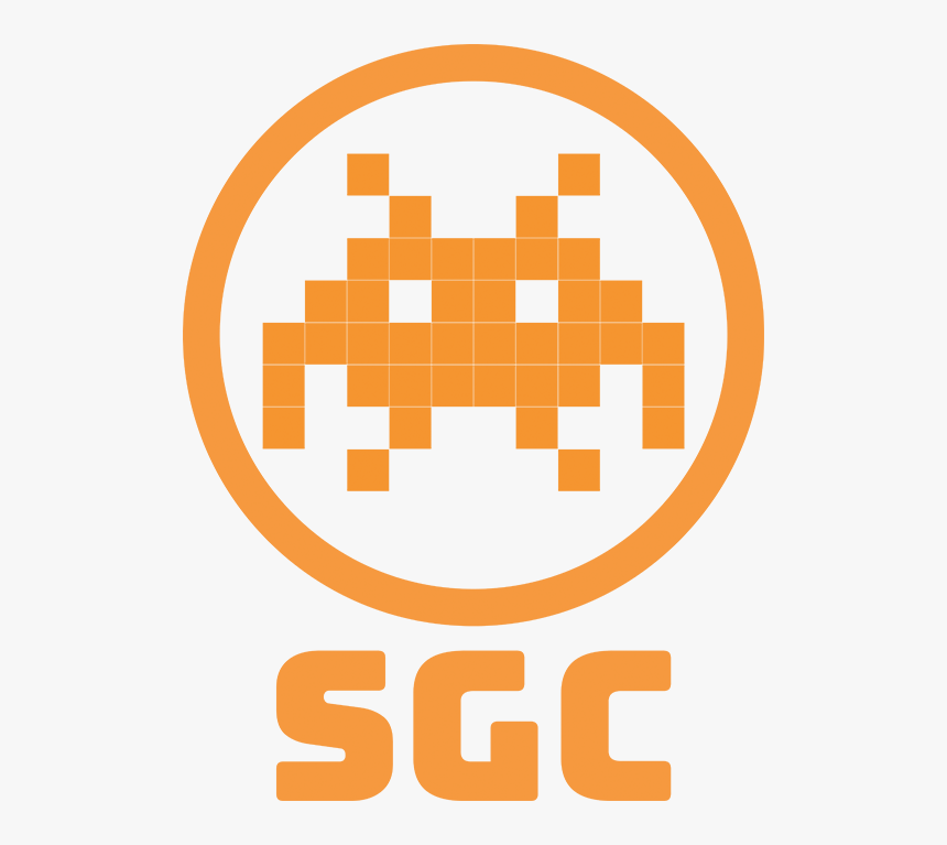 Sgc Alien Logo Orange Sgc Written - Shawnee Game Conference, HD Png Download