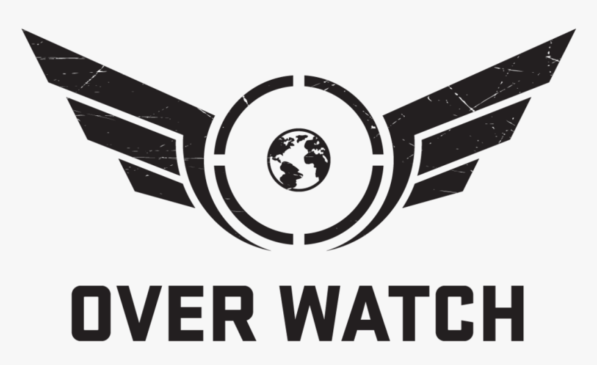 Overwatch Logo Black 01@4x[19927], HD Png Download