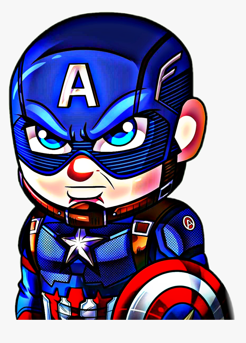 Captain America Fan Art Sticker
fan Art By Stevensondrawings, HD Png Download