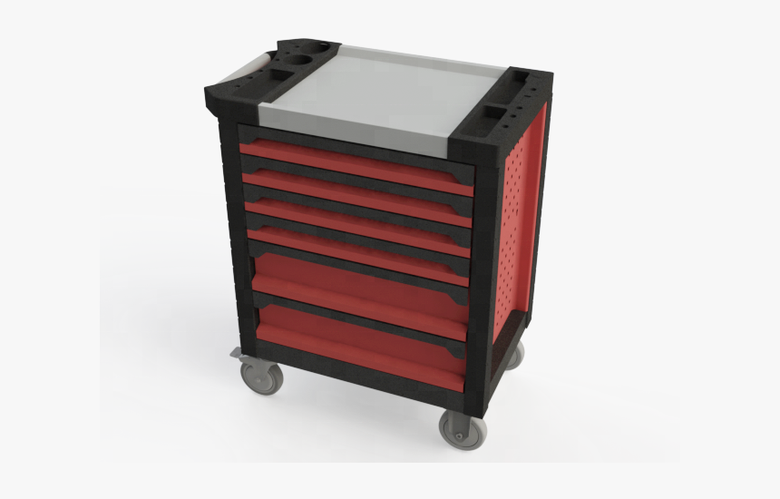 New Tool Cabinet Red - Wood, HD Png Download