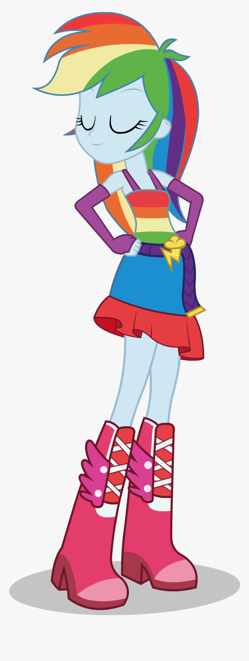 Equestria Girls Rainbow Dash Outfits, HD Png Download