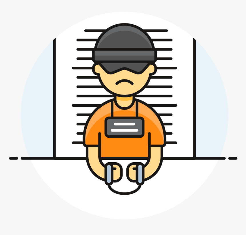 Criminal Jail Clipart, HD Png Download