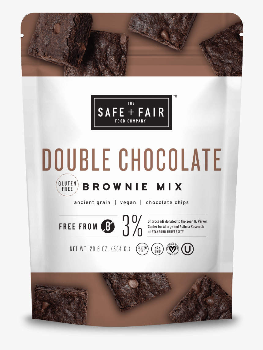 Double Chocolate Brownie Mix - Chocolate, HD Png Download