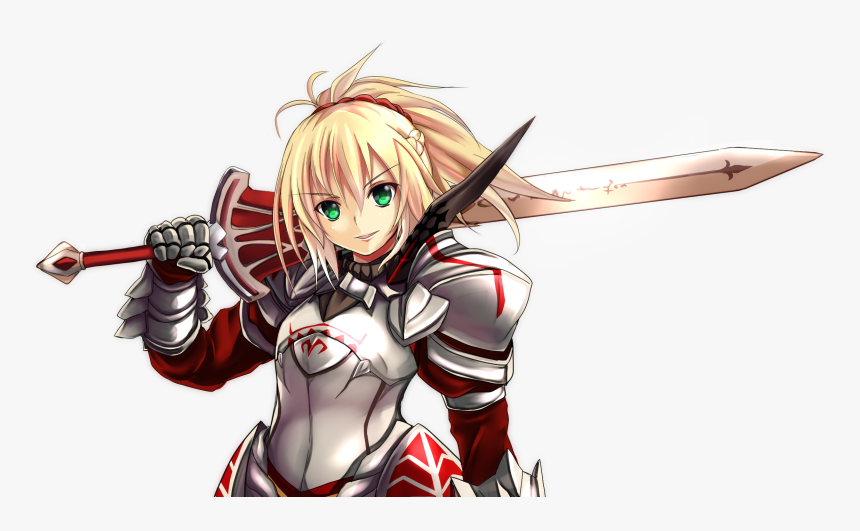 Anime Paladine - King Arthur Fate Grand Order, HD Png Download