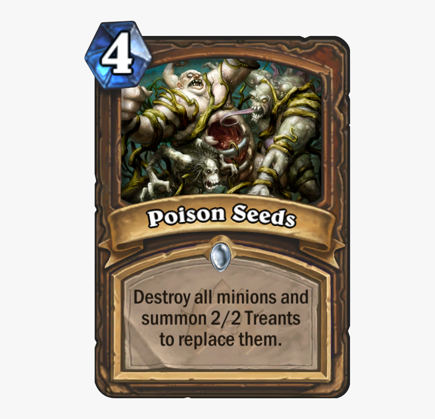 Poison Seeds Hearthstone, HD Png Download