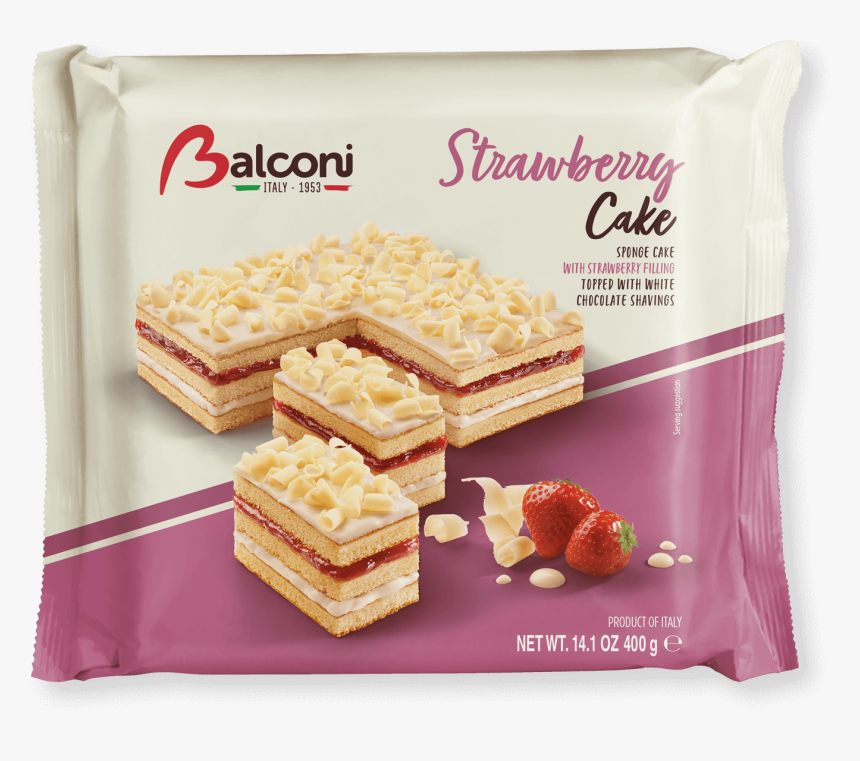 Balconi Strawberry Cake, HD Png Download