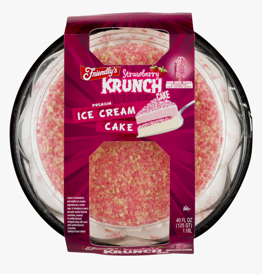 Strawberry Krunch Ice Cream Cake, HD Png Download