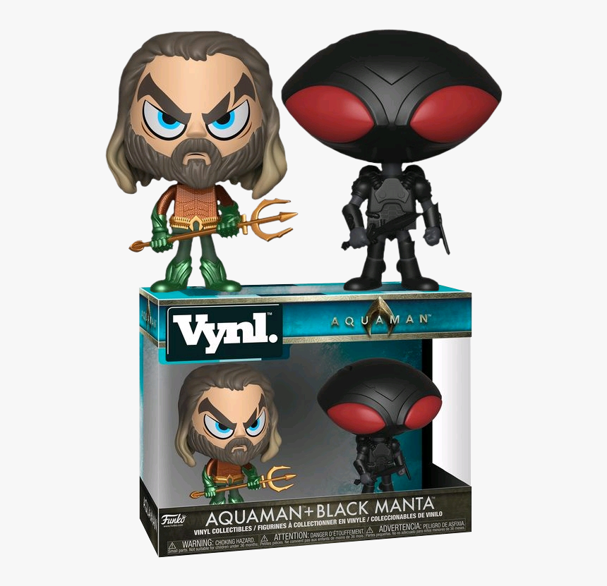 Aquaman - Funko Vinyl Black Manta, HD Png Download