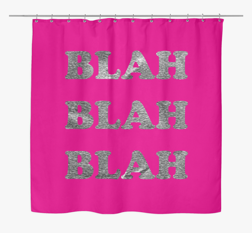 Blah Shower Curtain - Window Valance, HD Png Download