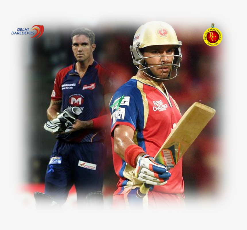 Yuvraj And Pietersen - Limited Overs Cricket, HD Png Download