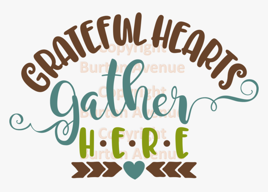 Grateful Hearts, HD Png Download