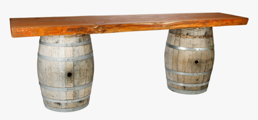 Rustic Redwood Bar Table - Plank, HD Png Download