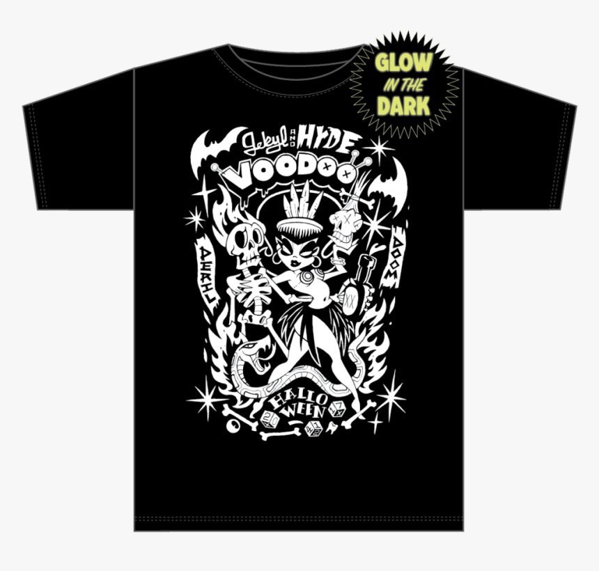 Voodoohalloween T Glow Holderman, HD Png Download