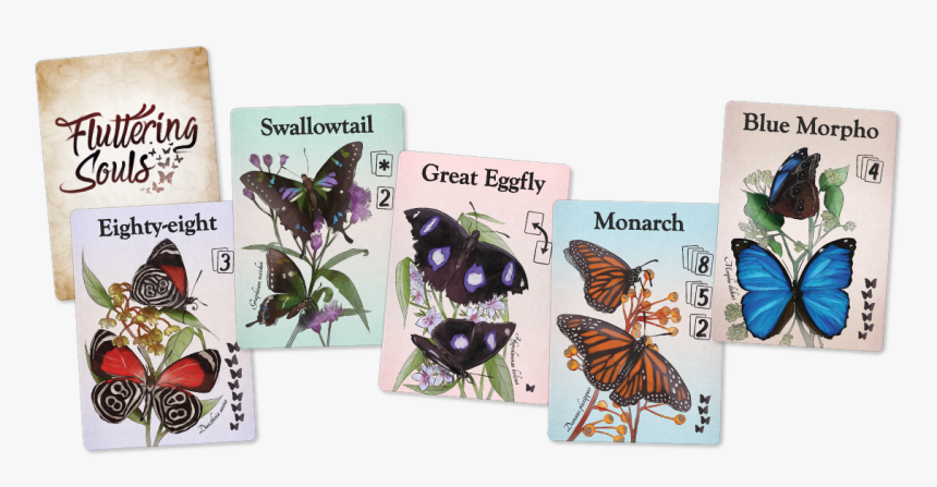 Fluttering Souls Butterflies - Fluttering Souls, HD Png Download
