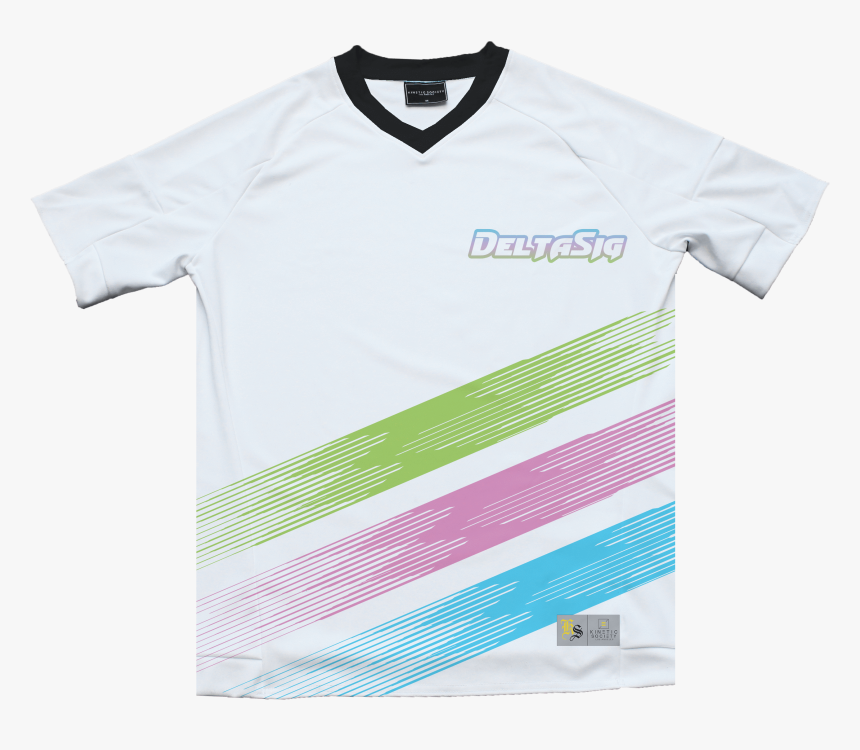 White Kappa Soccer Jersey, HD Png Download