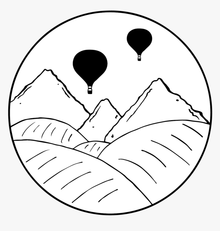 Floating Drawing Parade - Line Art, HD Png Download