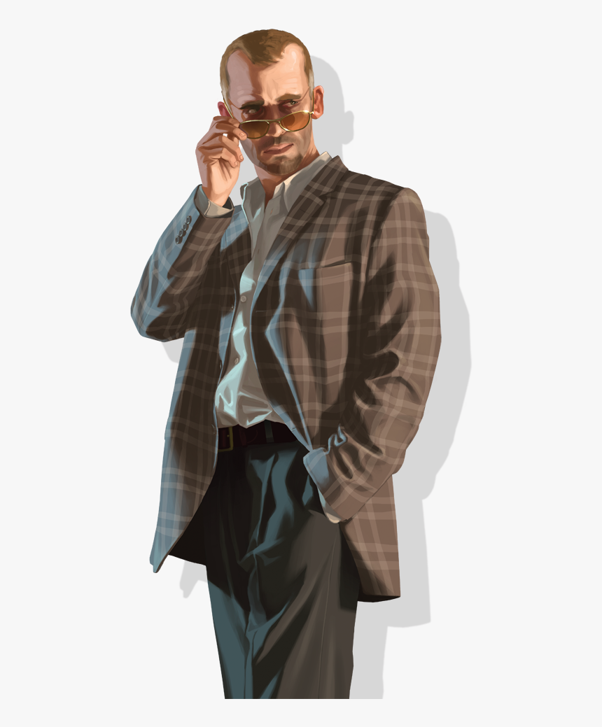 Gta 4 Png - Grand Theft Auto 4 Dimitri, Transparent Png