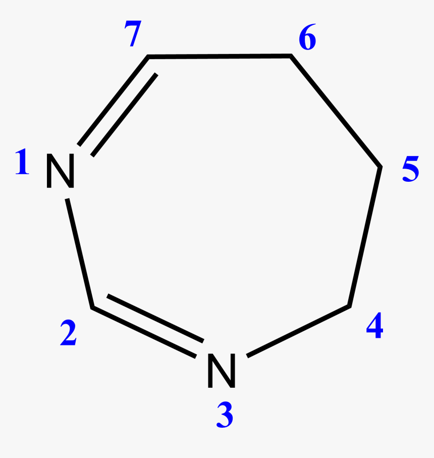 5,6 Dihidro 4h 1,3 Diazepina - Chemical Reaction, HD Png Download