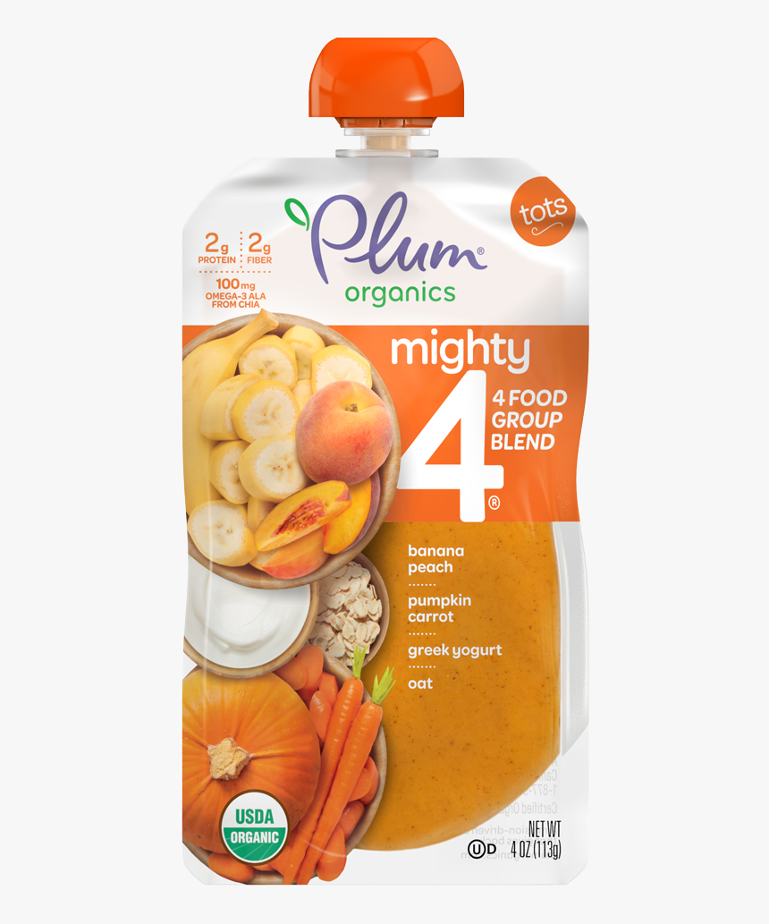 Plum Organics Baby Food, HD Png Download