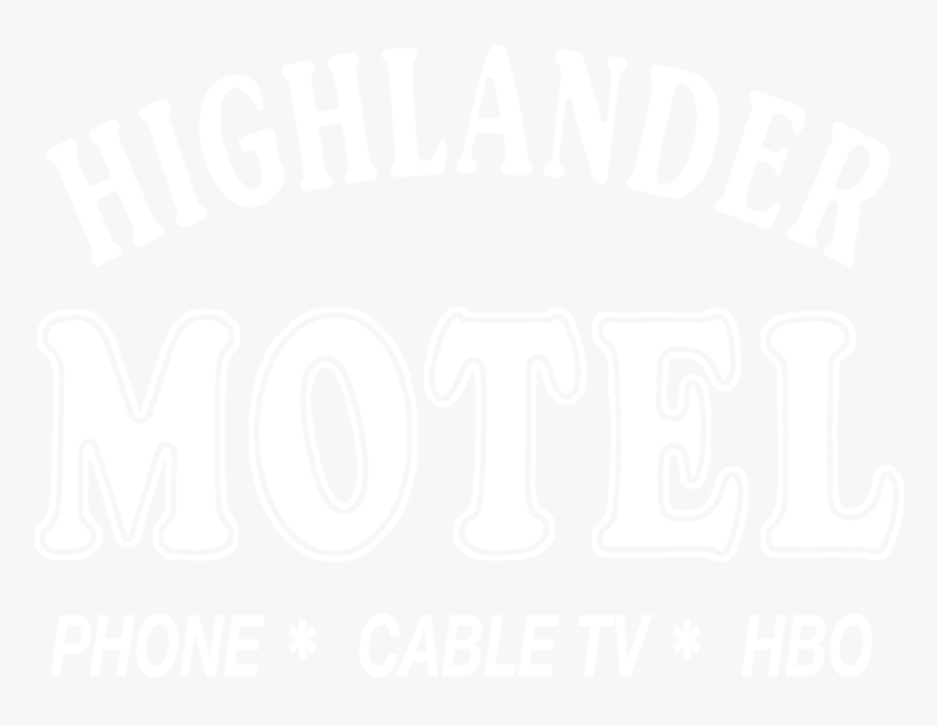 Logo Highlandermotel White - Johns Hopkins Logo White, HD Png Download