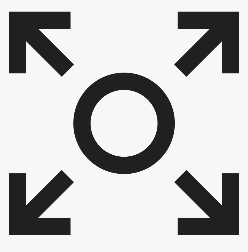 Free Full Screen Icon, HD Png Download