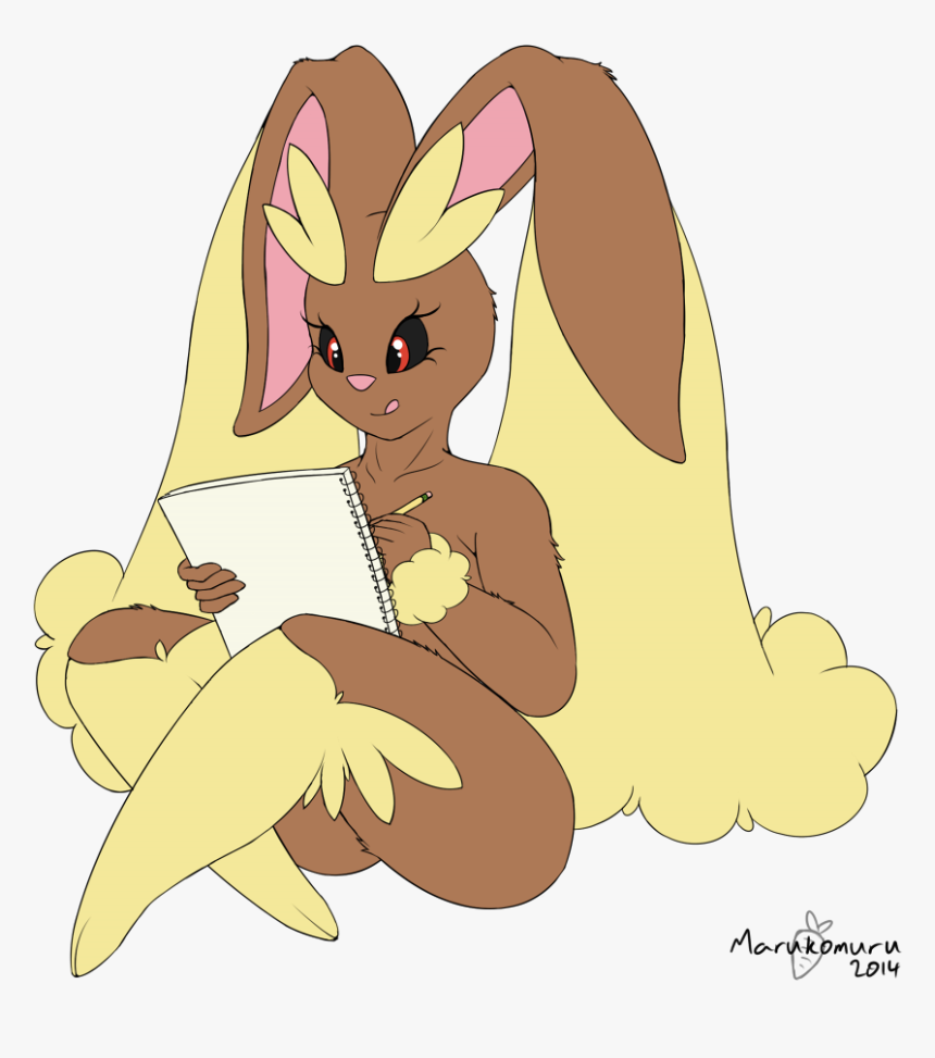 Lopunny S Sketchbook - Cartoon, HD Png Download
