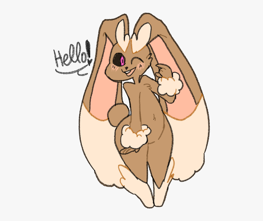 Hi Welcome To Daily Lopunny 
feel Free To Prompt Me - Cartoon, HD Png Download