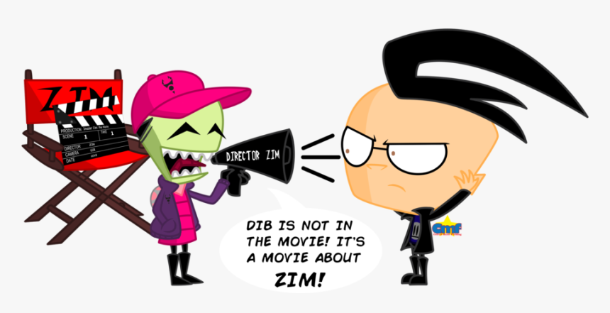 Director Zim By Tiny - Invader Zim Tiny Toons, HD Png Download