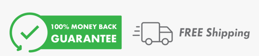 100% Money Back Guarantee And Free Shipping Icons, HD Png Download