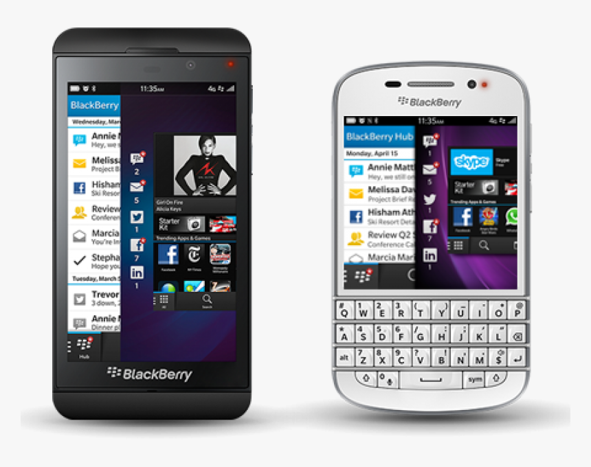Select Blackberry Smartphones Available On Discount - All Blackberry Phones, HD Png Download