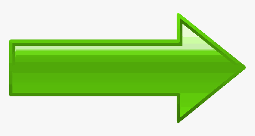Computer, Green, Icon, Right, Arrow, Cartoon, Shapes - Right Arrow, HD Png Download