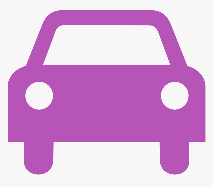 Purple Car Clip Art, HD Png Download