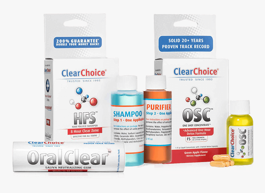 Combo Deal One Shot Concentrate, Hair Follicle Shampoo - Clear Choice Hair Follicle Shampoo, HD Png Download