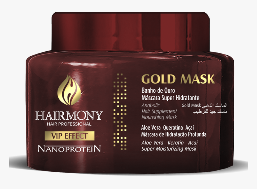 Gold Mask - Cosmetics, HD Png Download