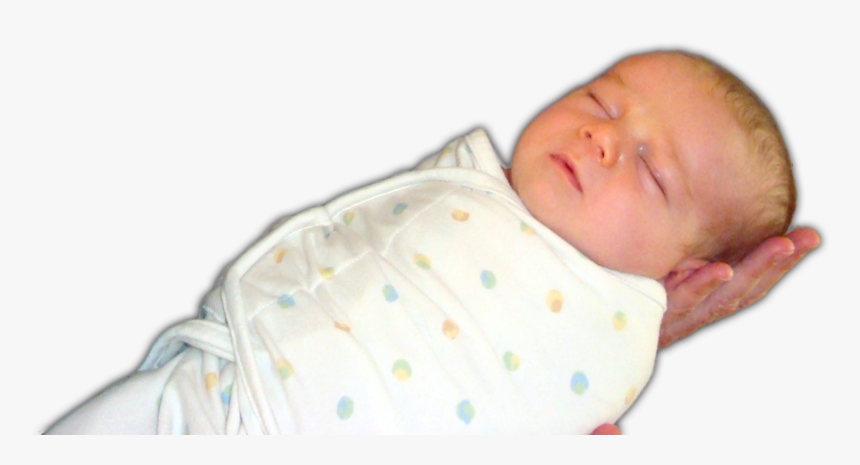 3 Week Old Swaddled Infant - Newborn Baby Png, Transparent Png